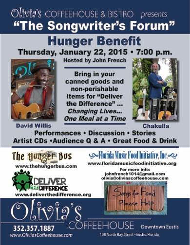 special Songwriter's Forum "Hunger Benefit"